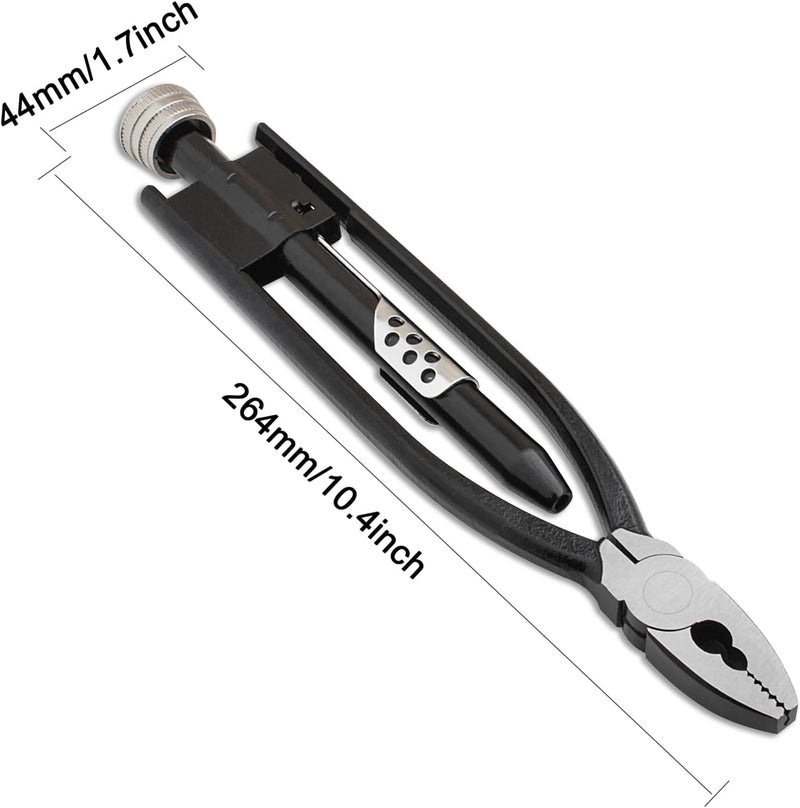 Gunpla 9 Inch Safety Wire Twisting Plier with Automatic Spring Loaded Return Heavy Duty Jaws Twister for Wires Twist - Image 2